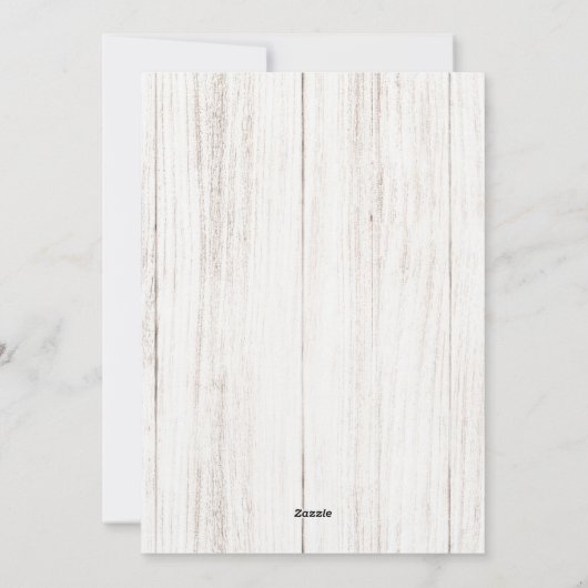 Rustic Funny Chicken Country Kerstmis Feestdagenkaart (Achterkant)