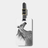 Rustic Galloping Andalusiaanse paarden Bagagelabel (Voorkant verticaal)