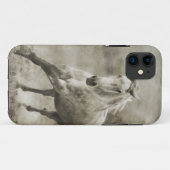 Rustic Galloping Andalusiaanse paarden Case-Mate iPhone Case (Achterkant (horizontaal))