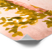 Rustic Garden Arch Countryside Wedding Welcome Poster (Hoek)