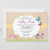 Rustic Garden Baby shower Uitnodiging (Voorkant)