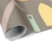 Rustic Garden Charm Wrapping Paper Cadeaupapier (Rol Hoek)