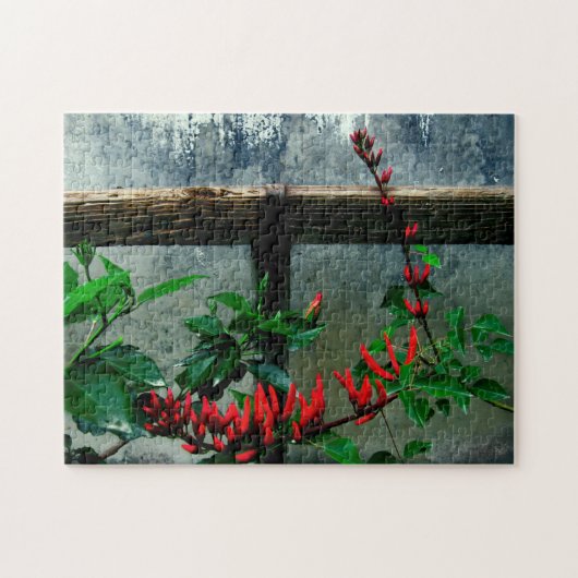 Rustic Garden Floral Legpuzzel (Horizontaal)