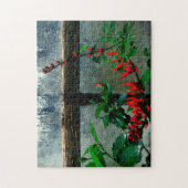 Rustic Garden Floral Legpuzzel (Verticaal)