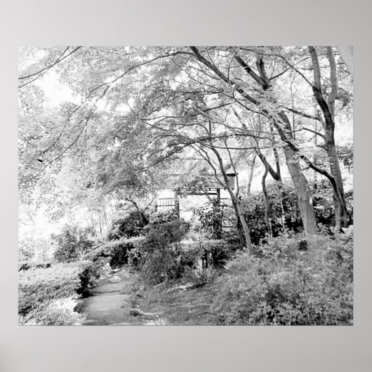 Rustic Gate Poster (Voorkant)