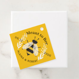 Rustic geïllustreerd middel om te worden bedankjes labels