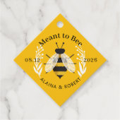 Rustic geïllustreerd middel om te worden bedankjes labels (Voorkant)