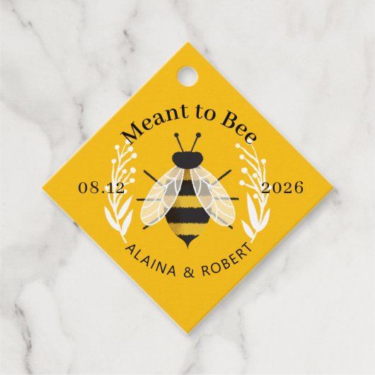 Rustic geïllustreerd middel om te worden bedankjes labels (Voorkant)