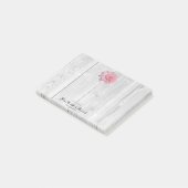 Rustic Gerber Daisy Personalized Notes (Schuin)