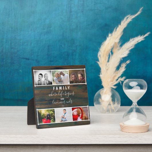 Rustic Gezegde van het Manuscript van de Familie v Fotoplaat (Insitu)