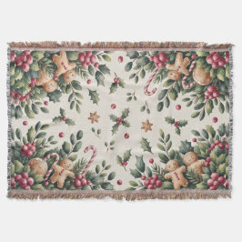 Rustic Gingerbread Holiday Deken