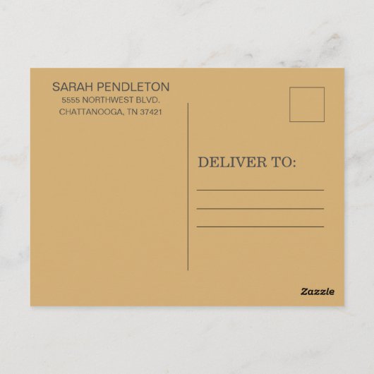 Rustic Glam Gold String Lights Engagement Party Briefkaart (Achterkant)