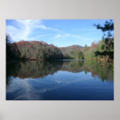Rustic Glassy Lake Print (Voorkant)