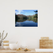 Rustic Glassy Lake Print (Keuken)