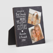 Rustic God maakte ons beste vriendschapsfoto Fotoplaat (Voorkant)