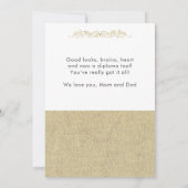 Rustic Gold 2022 Afstuderen 2 Foto-Afstuderen Kaart (Achterkant)