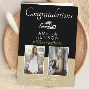 Rustic Gold Black 2022 Afstuderen 2 Photo Afstuder Kaart