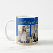 Rustic Gold Blue 2023 Afstuderen 2 Photo Afstudere Koffiemok (Links)