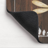 Rustic Gold Dragonfly - Aangepaste Muismat (Hoek)