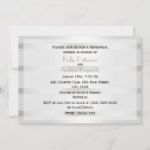 Rustic Golden Hoefijzer Silver Wht H Kaart (Achterkant)