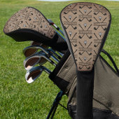 Rustic Golf Club Speler Naam Golfheadcover