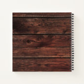 Rustic Graduation Party Modern Barn Country Guest Notitieboek (Achterkant)