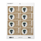  Rustic Grape Jam op maat H Label (Full Sheet)