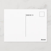 Rustic Gray Baby Foto geboortedatum Briefkaart (Achterkant)