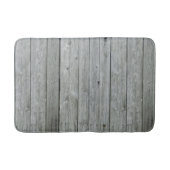 Rustic Gray Weathered Wood Badmat (Voorkant)