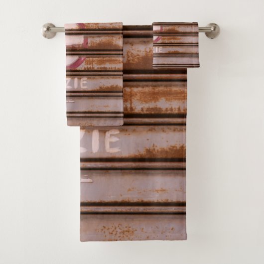 Rustic Grazie Shutter Napoli 1 Bad Handdoek (Insitu)