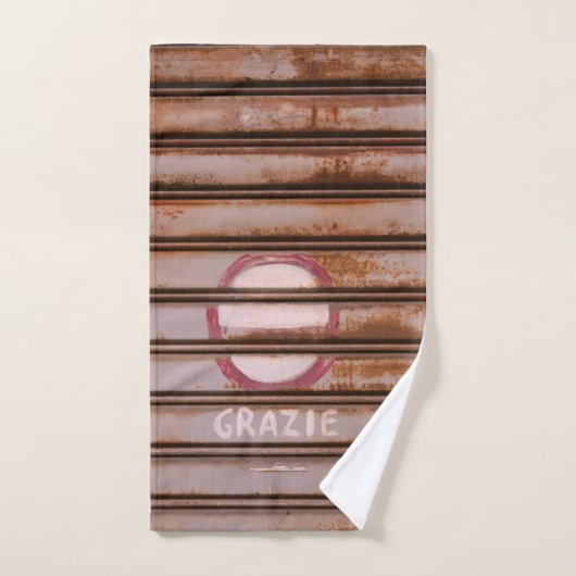Rustic Grazie Shutter Napoli 1 Bad Handdoek (Handdoek)