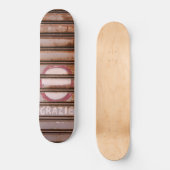 Rustic Grazie Shutter Napoli 1 Persoonlijk Skateboard (Voorkant)