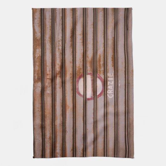 Rustic Grazie Shutter Napoli 1 Theedoek (Verticaal)