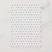 Rustic Green Blue Winery Vineyard Wedding Details Informatiekaartje (Achterkant)