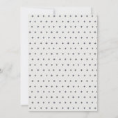 Rustic Green Blue Winery Vineyard Wedding Invite Bedankkaart (Achterkant)