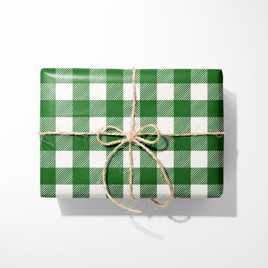 Rustic Green Buffalo Pset Cadeaupapier