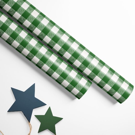 Rustic Green Buffalo Pset Cadeaupapier