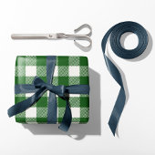 Rustic Green Buffalo Pset Cadeaupapier