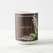 Rustic Green Butterfly - Mok op maat voor koffie (Center)