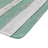 Rustic Green Driftwood Snijplank (Hoek)