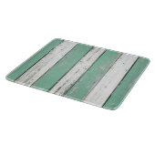 Rustic Green Driftwood Snijplank (Hoek)