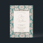 Rustic Green Faux Lace Wedding Invitations Kaart<br><div class="desc">Een elegante blik op de rustige faux kant op een groene achtergrond met een gebroken wit/crèmekleurig lijst met een prachtig script en eenvoudige typografie. Pas aan zoals nodig. Als u de link "Verder aanpassen" wilt aanpassen, klikt u op de link "Verdere aanpassingen aanpassen" en gebruikt u het ontwerpgereedschap om wijzigingen...</div>