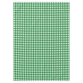 Rustic Green Gingham Controleert patroontablet Tafelkleed (Voorkant)