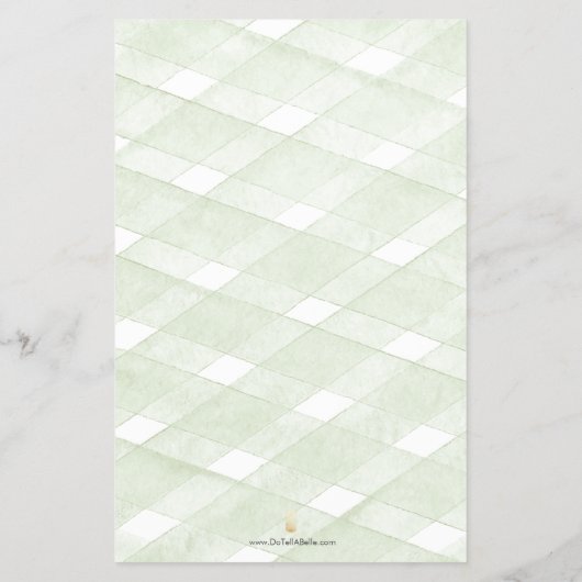 Rustic Green Hydrangea Wedding Decor Menus Flyer (Achterkant)