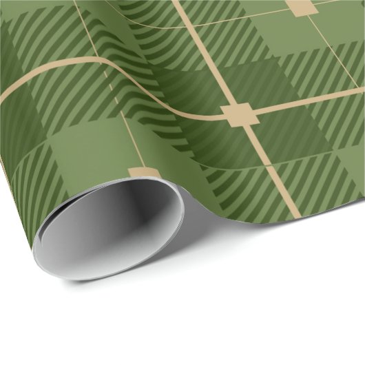 Rustic Green Pset Cadeaupapier (Rol Hoek)