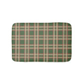 Rustic Green Pset Lodge Bath Mat Bathroom Rug (Voorkant)