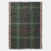 Rustic Green Pset Pattern Deken (Voorkant Verticaal)