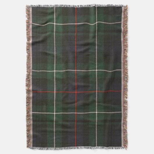 Rustic Green Pset Pattern Deken (Voorkant Verticaal)