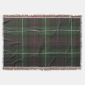 Rustic Green Pset Pattern Deken (Voorkant)