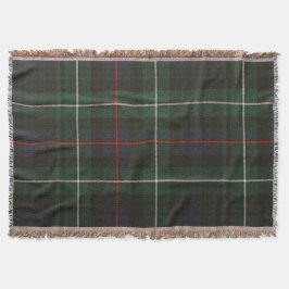 Rustic Green Pset Pattern Deken